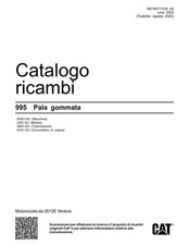 Caterpillar 995 Pala gommata