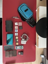 Nintendo 3DS Blu Turchese con caricatore, giochi e custodie, Action Replay DS