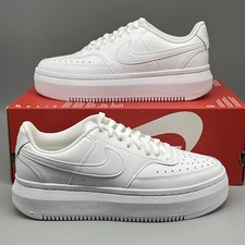 Nike Court Vision Alta Triple bianche taglia 11,5 donna / 10 uomo