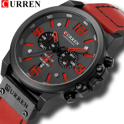 Orologio curren uomo pelle - orologio,
