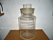 CASA CUCINA BOCCIONE VETRO 3 Lt ANNI 50/60 RICICLO DECOUPAGE PREZZO AFFARE!