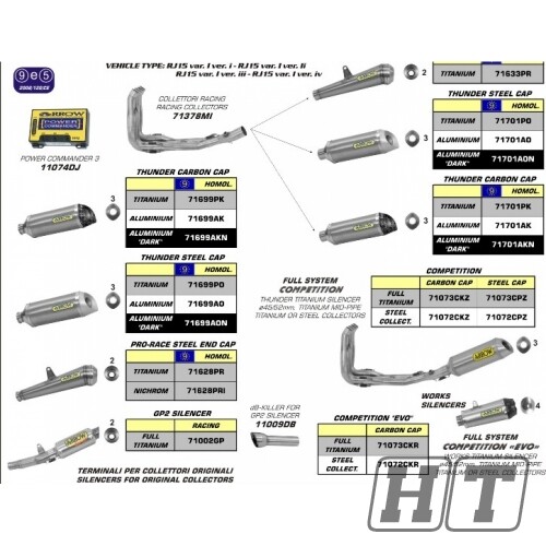Collettore scarico racing - collettore,