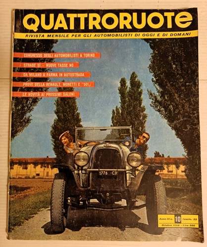 Quattroruote 1958 - quattroruote,