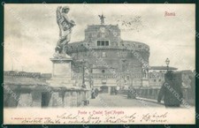 Roma Città Ponte Castel Sant'Angelo Modiano 4084 cartolina MX1946