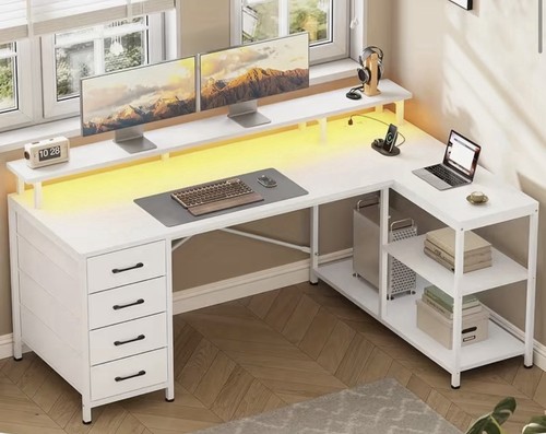 Scrivania per computer forma - per, a