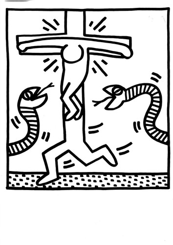 Keith haring lucio amelio dal - haring-lucio, amelio-dal