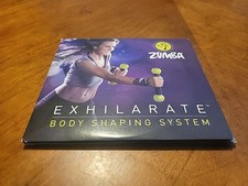 Zumba Exhilarate Body Shaping System 3 Disc Workout Fitness DVD