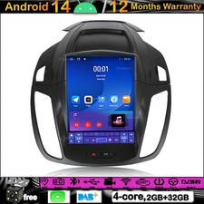 Autoradio 9,7" Android 14 Stereo GPS SAT Navi Carplay per Ford Kuga Escape 13-15