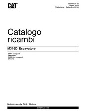 Caterpillar M316D Escavatore