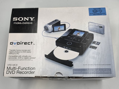 Sony dvd recorder vrd - dvd, vrd-mc6
