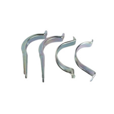 Kit staffe fissaggio marmitta completo 4 pz per scarico Fiat 500 N D F L d'epoca