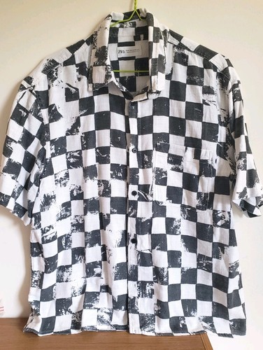 Camicia zara misto lino - camicia,
