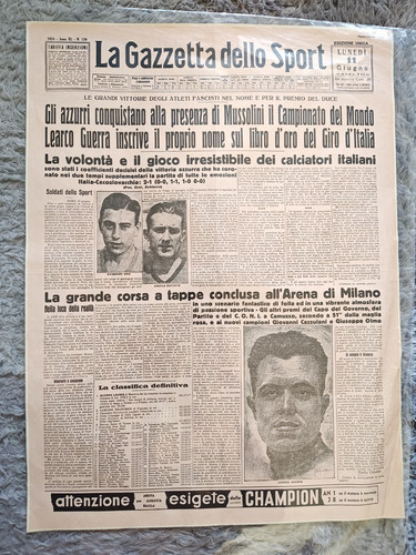 Giornale gazzetta dello sport - dello,