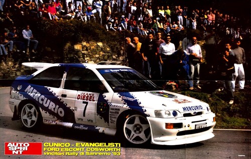 Poster autosprint ford escort - poster,