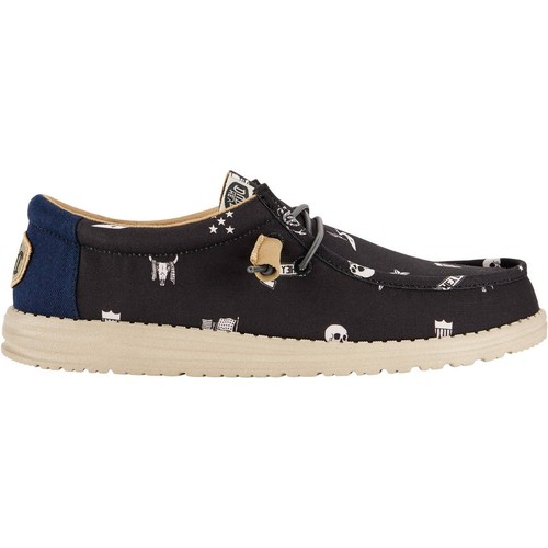 Dude wally stars skulls shoe - dude,