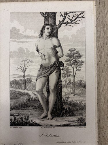 Stampa antica san - antica, (