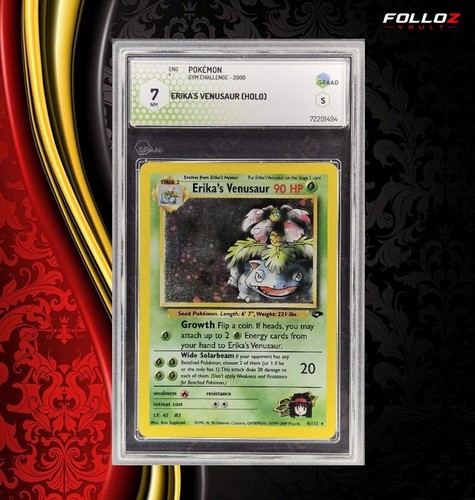 Carta pokemon erika venusaur - erika's,