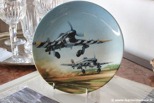 Piatto porcellana vintage - in,