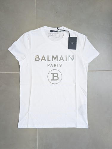 Shirt balmain logo - t-shirt,