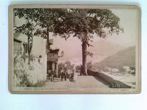 Kabinettfoto genova valle - genova,,