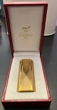 Accendino Les Must de Cartier Paris placcato Oro 18k