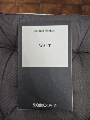 Watt samuel beckett 1994 - beckett,