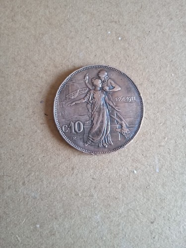 Numismatica moneta rame - in,
