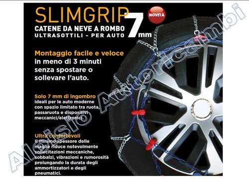 Catene neve cora 7mm - catene,