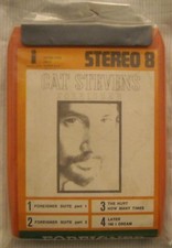 CAT STEVENS - FOREIGNER - CASSETTA STEREO 8 - RICORDI