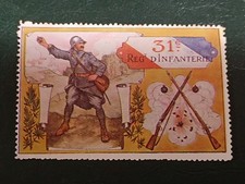 Erinnofilo Reggimentale - 31°