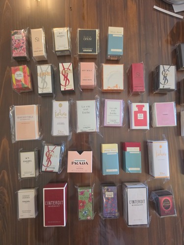 Miniature profumi nuovi di - profumi, nuovi,