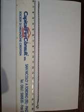 Bracciale Oro Bianco 18K 1.3 Gr. 20 Cm.