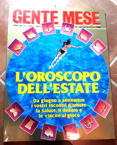 Gente mese rivista - gente, 1989