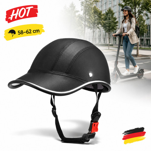 Mezzo casco nero - mezzo,