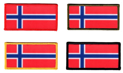 Bandiera norvegia toppa - bandiera, "toppa