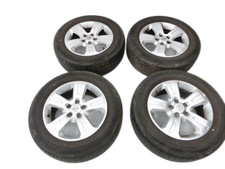 4x ruote complete cerchio alluminio pneumatici estivi 235/60R17 5X115 4.7-5.6mm