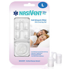 Nasivent Tube Plus - Agente Antirussamento - Taglia L - Set di 2