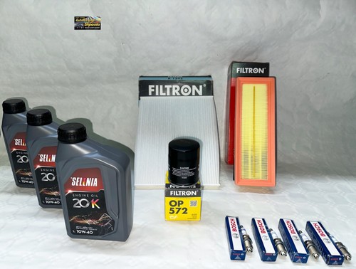 Kit tagliando candele fiat - tagliando, +