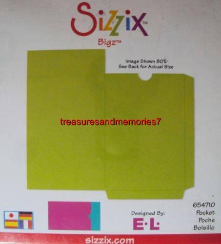 Sizzix die pocket bigz 654710 - bigz,,