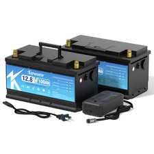 Batteria al litio 12V 100Ah/120Ah/180Ah/200Ah LiFePO4 BMS 15000 cicli roulotte 