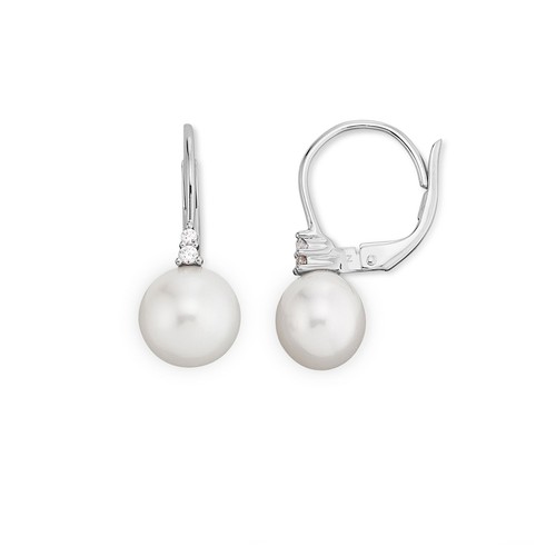 Orecchini orolino oro - , bianco