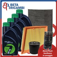 Kit Tagliando Per Ford Fiesta VII Ecosport 1.0 1.1 Ecoboost 3 Filtri 4 Olio 5W30