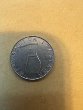 Italy 5 Lire 1973- 10 Lire