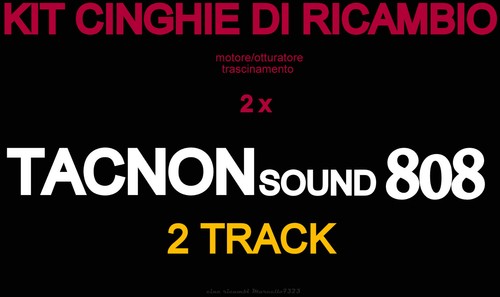 Kit cinghie ricambio 2 x - di,