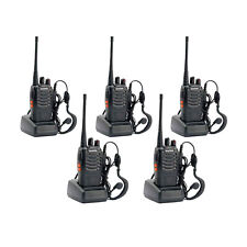 RADIO BAOFENG BF-888S UHF WALKIE TALKIES 400-470MHz RICETRASMITTENTE 5 PEZZI