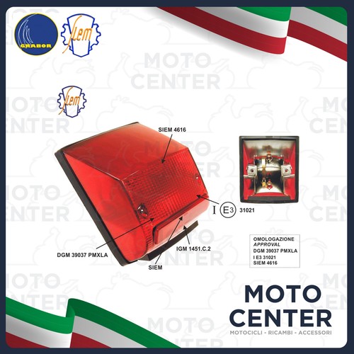 Fanale posteriore siem piaggio - fanale,
