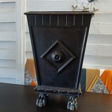 Antiquariato Italiano Rara Fioriera fine '800 Neorinascimento legno abete vasca