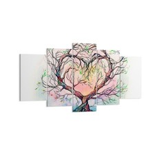 Quadro su Tela 160x85cm Albero