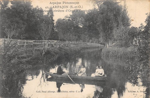 Cpa arpajon prairies et - cpa,