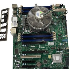 Scheda madre SuperMicro X9SRA con E5-1620 e dissipatore CPU LGA2011